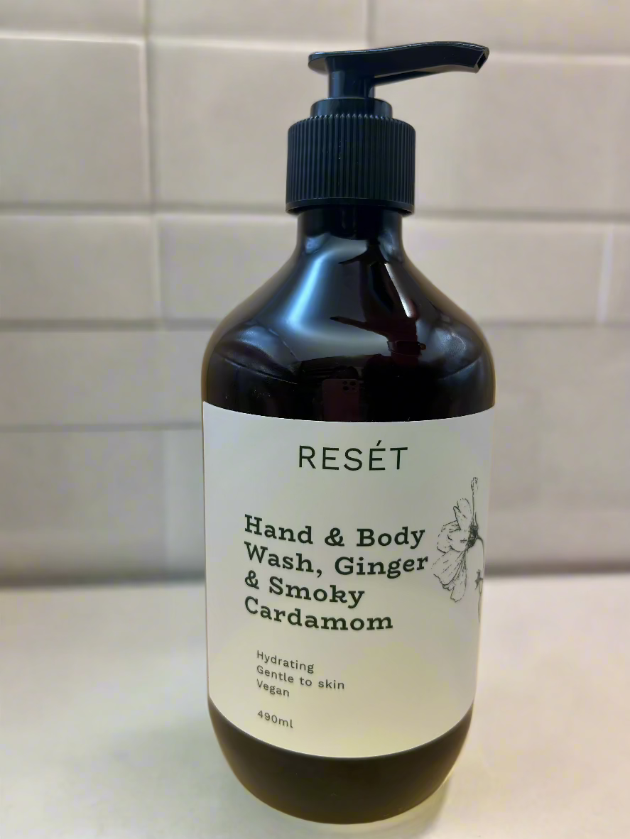 Hand & Body Wash Ginger & Smoky Cardamom