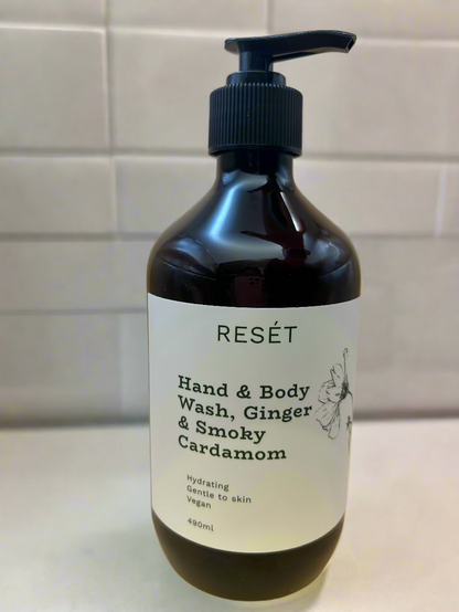 Hand & Body Wash Ginger & Smoky Cardamom