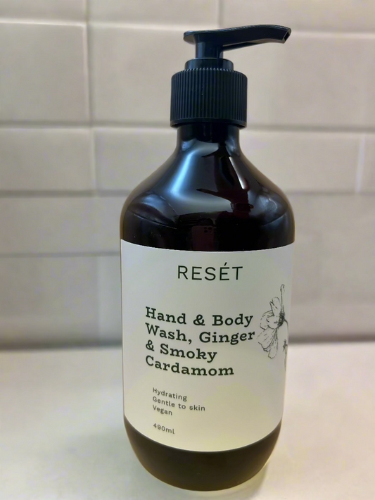 Hand & Body Wash Ginger & Smoky Cardamom